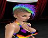 LBGT Rainbow Mowhawk