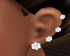 Sliver Flower Earrings