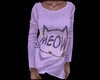NEW TOP MEOW PINK