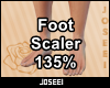 Foot Scaler 135%
