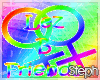 [S] LezBFriends Sticker