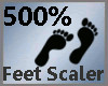 Feet Scaler 500% M A
