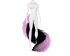 Pink and Black Tail