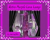 Retro Purple Lava Lamp