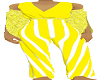 anora pantsuit yellow