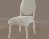 Fur vanity chair