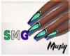 M| SMG Diamond Nails