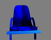Blue Patio Cuddle Chair