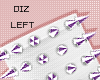 !!D Ankle Spike Lilac L