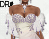 DR- Lilac fur shrug