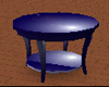 blue coffee table