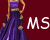 MS Purple gown