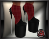 [JAX] RED TARTAN SHOE