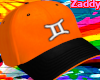 Gemini Orange Hat-Stem F