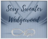 Sexy Sweater Wedgewood