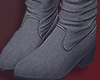Gray Winter Boots