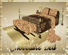 [x]Gold Chocolate Bed