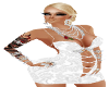 xxlprego wht summer dres