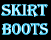 skirt boots