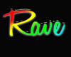Rainbow Rave Kissy Chair