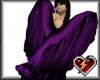 S purpleblack wings