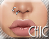 CHIC* SILVER NOSE RING