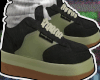 Black Platform Shoe