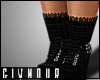 .:T:. Lyrbl Black Socks