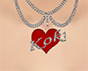 koki love necklace