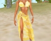 Yellow Sarong and Bikini