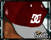 "S" DC Snapback Red
