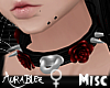 A~ Rose Choker - Red ~