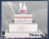 Wedding Cake Pink Rose