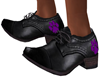 Purple & Blck Shoes