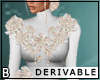 DRV Floral Train Gown