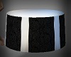 black white cake table