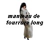 Manteau De Fourrure Long