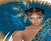4289C Blue and gold