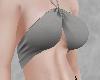 A~ Silver Wrap Halter