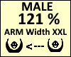 Arm Scaler XXL 121% Male