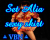 Set Alia sexy skirt RF