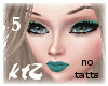 kt2 Skin 5 Teal No Tatts