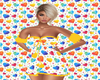 rainbow heart maternity