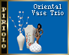 Oriental Vase Trio