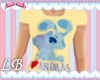 Childs I Luv Animals Top
