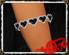 Black Heart Bracelet R