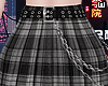 w. Skirt Plaid + Chain