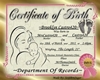 Castro Birth Certificat