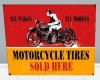 Motorcycle tires Poster