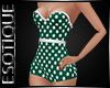 |E! Green Pois Swimwear